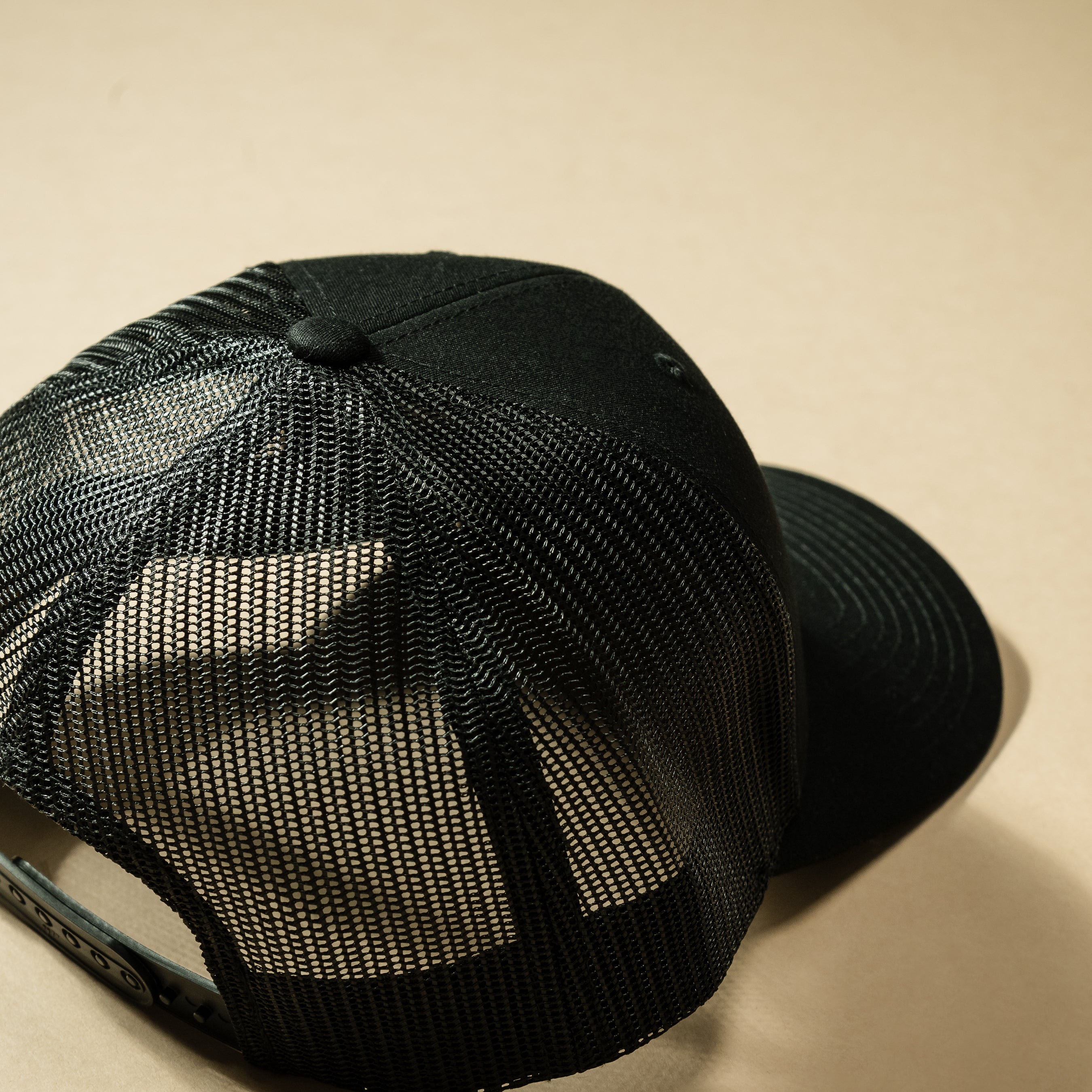 Black Trucker Hat